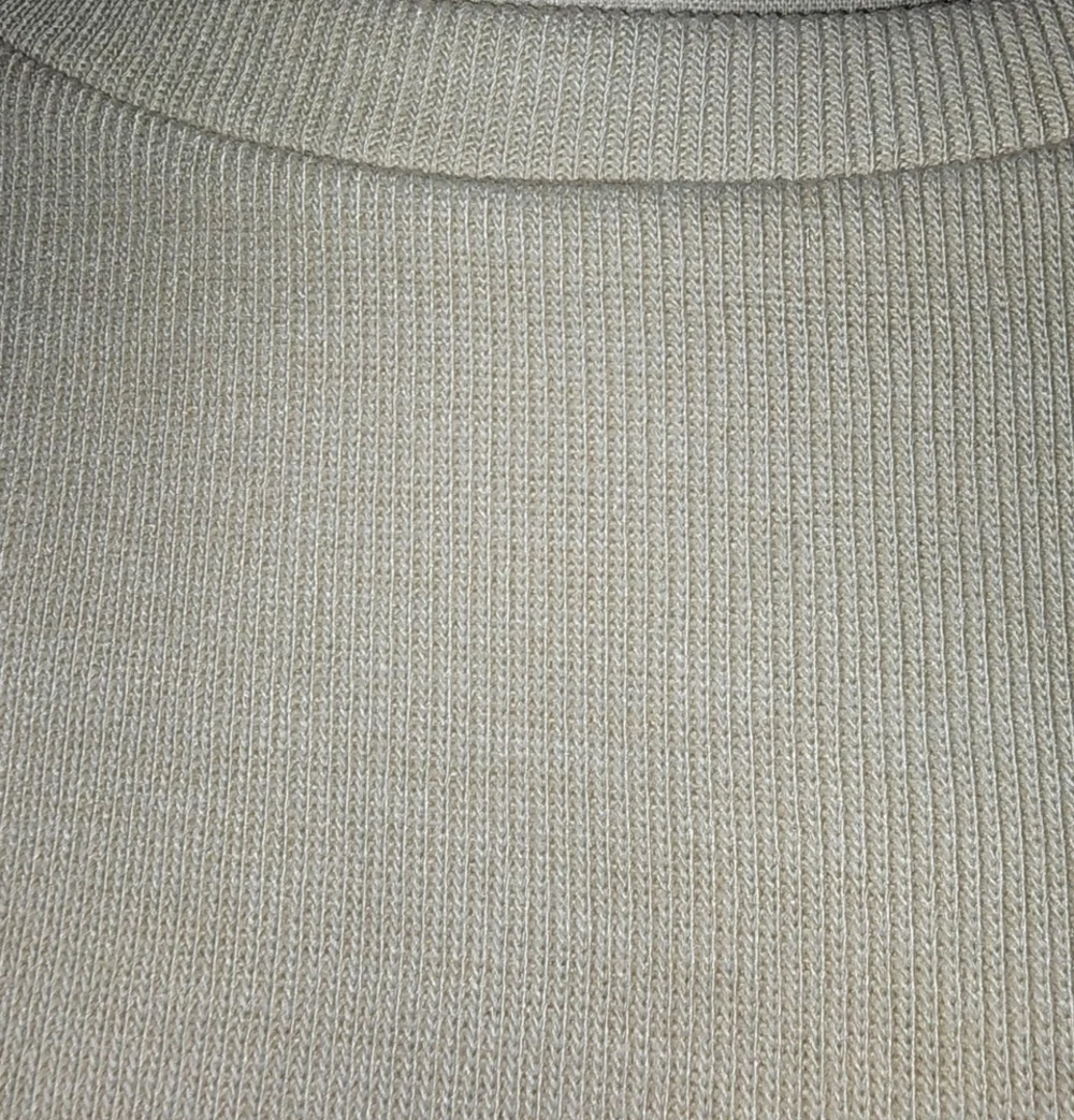 Choosy Elsa Cream Cropped Slouchy Slit Bell Sleeve Boxy Sweater